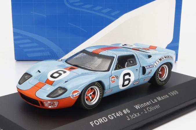 GT40 Gulf n°6 du Mans 1969