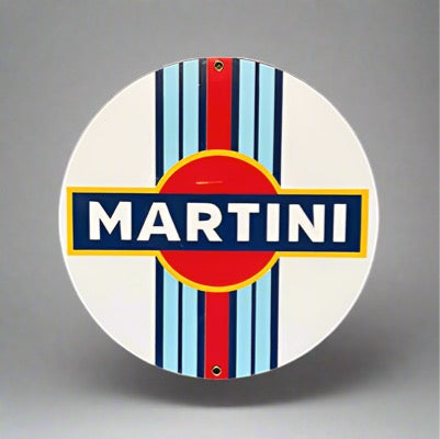 Martini Racing reproduction round sign