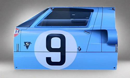 1968 GT40 Le Mans #9 - 3D-Rennschild