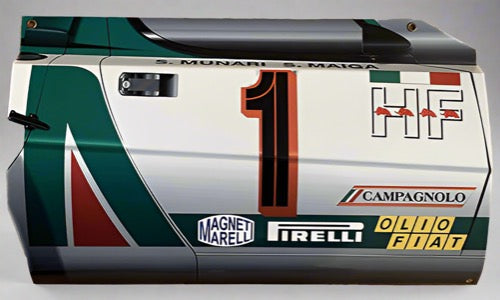 Lancia Stratos - 3D-Rennschild