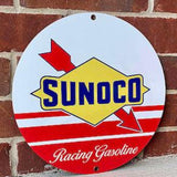 Sunoco Racing Gasoline Vintage Sign - GaragePassions.ca